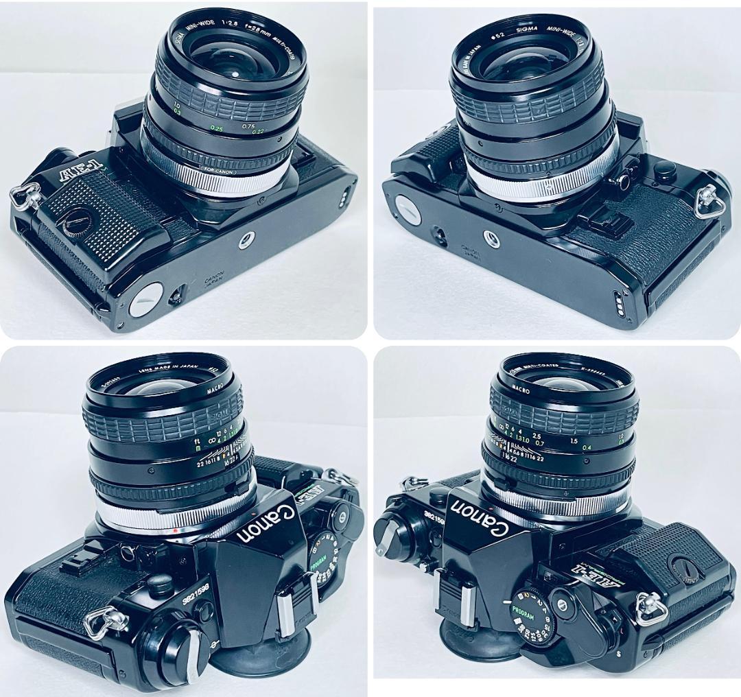 極美品！Canon AE-1 PROGRAM キヤノン 一眼レフカメラ 露出計◎