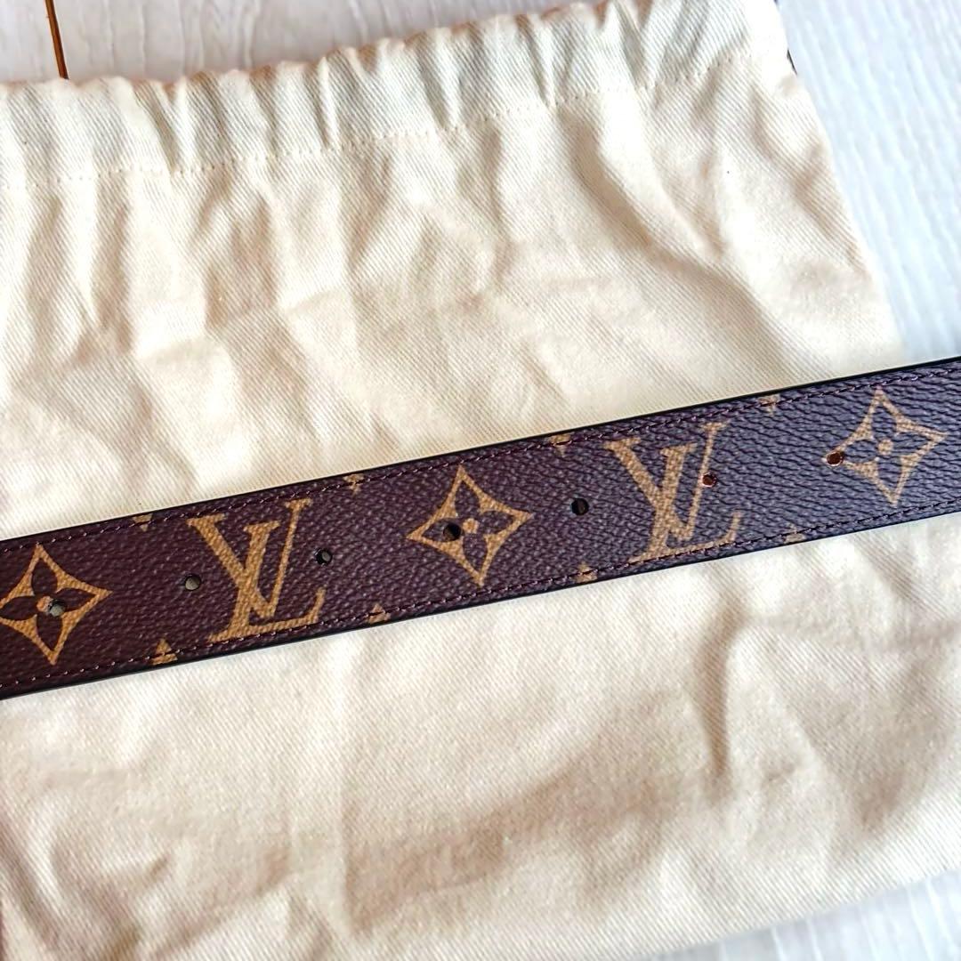 【新品・未使用】LOUIS VUITTON リバーシブル　レザーベルト