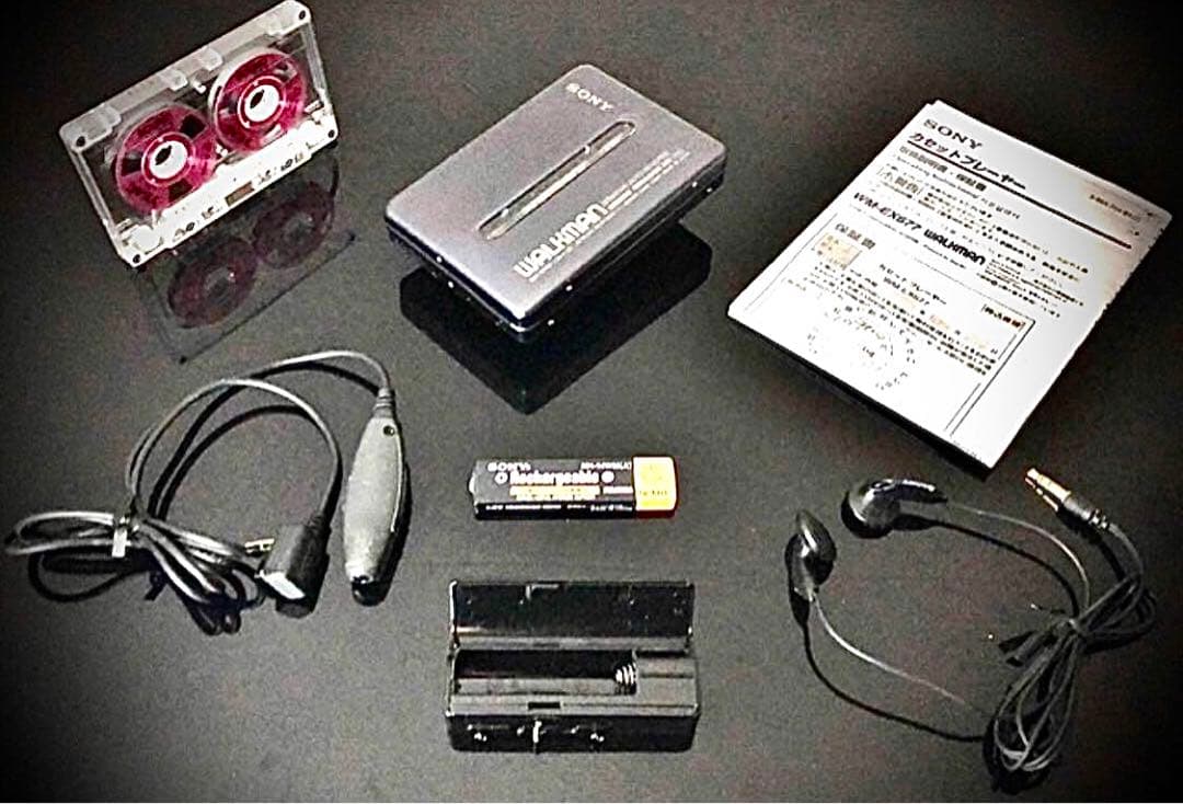 カセットウォークマン SONY WM-EX677 茶「整備済み、稀少完動超美品」