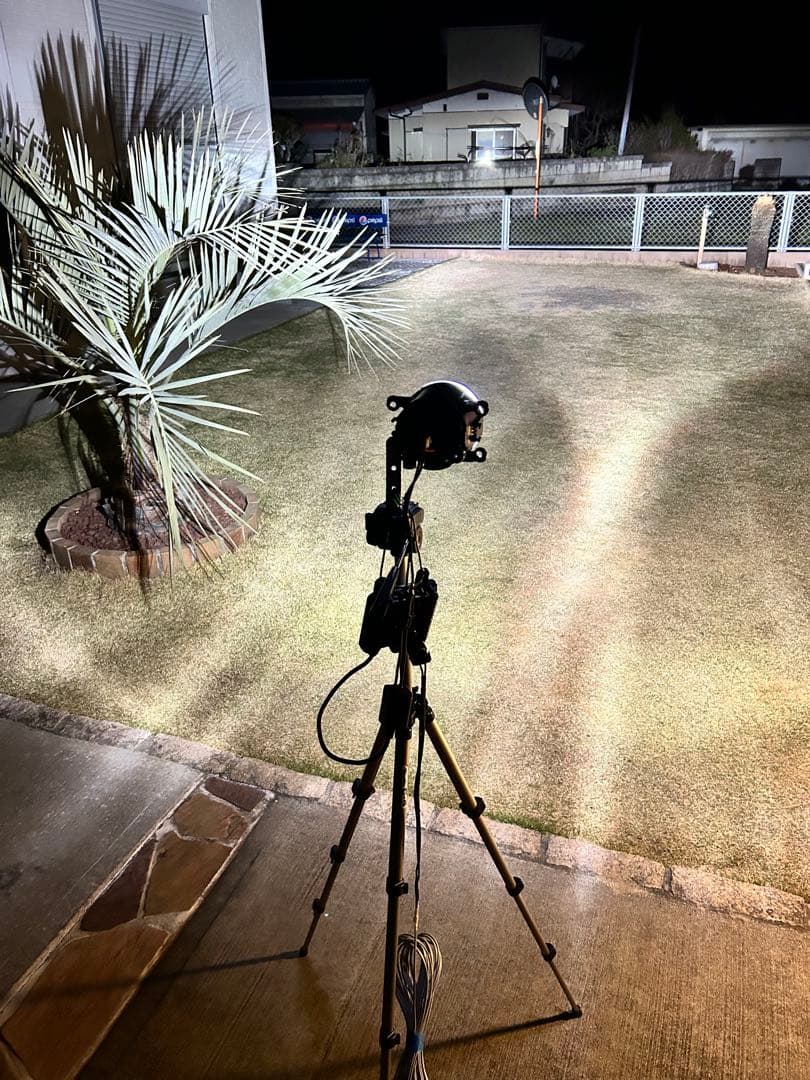 灯火採集　ライトトラップ　紫外線放出加工　55W 三脚付　８mシガー電源