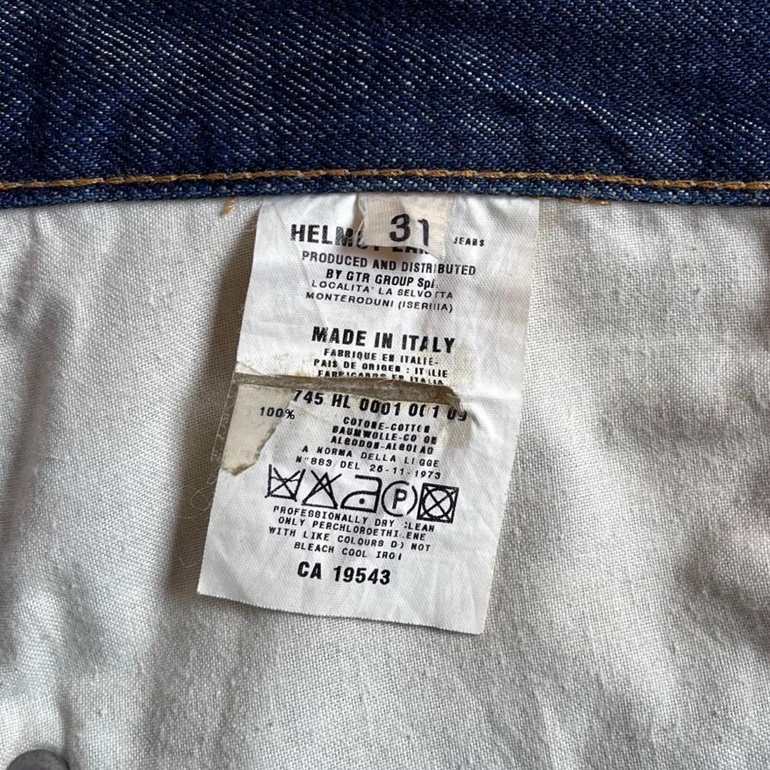 99s HELMUT LANG 本人期 濃紺CLASSIC RAW DENIM