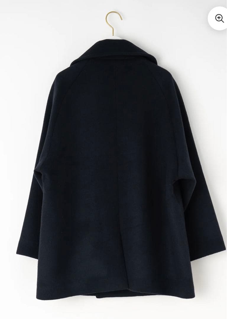 【新品タグ付き】25AW TICCA ティッカ　ピーコート　Pコート　ネイピー