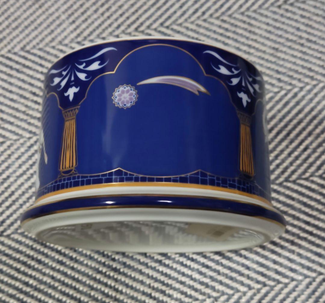 新品未使用 ローゼンタール社 磁器製オルゴール「マハラジャ •ブラウ」