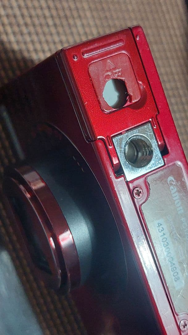 Canon IXY 3 レッド バッテリー・充電器付き