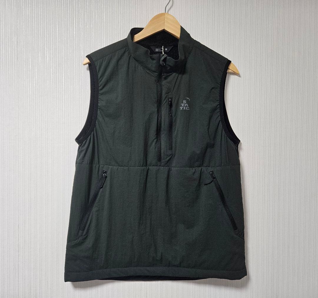 新品同様 STATIC アドリフト ベスト ウィズ シェル M (Black)