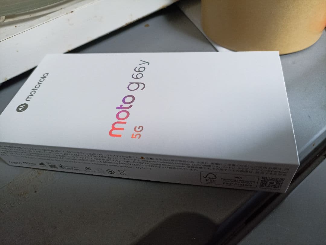 motorola moto g66y 5G ブラックオイスター