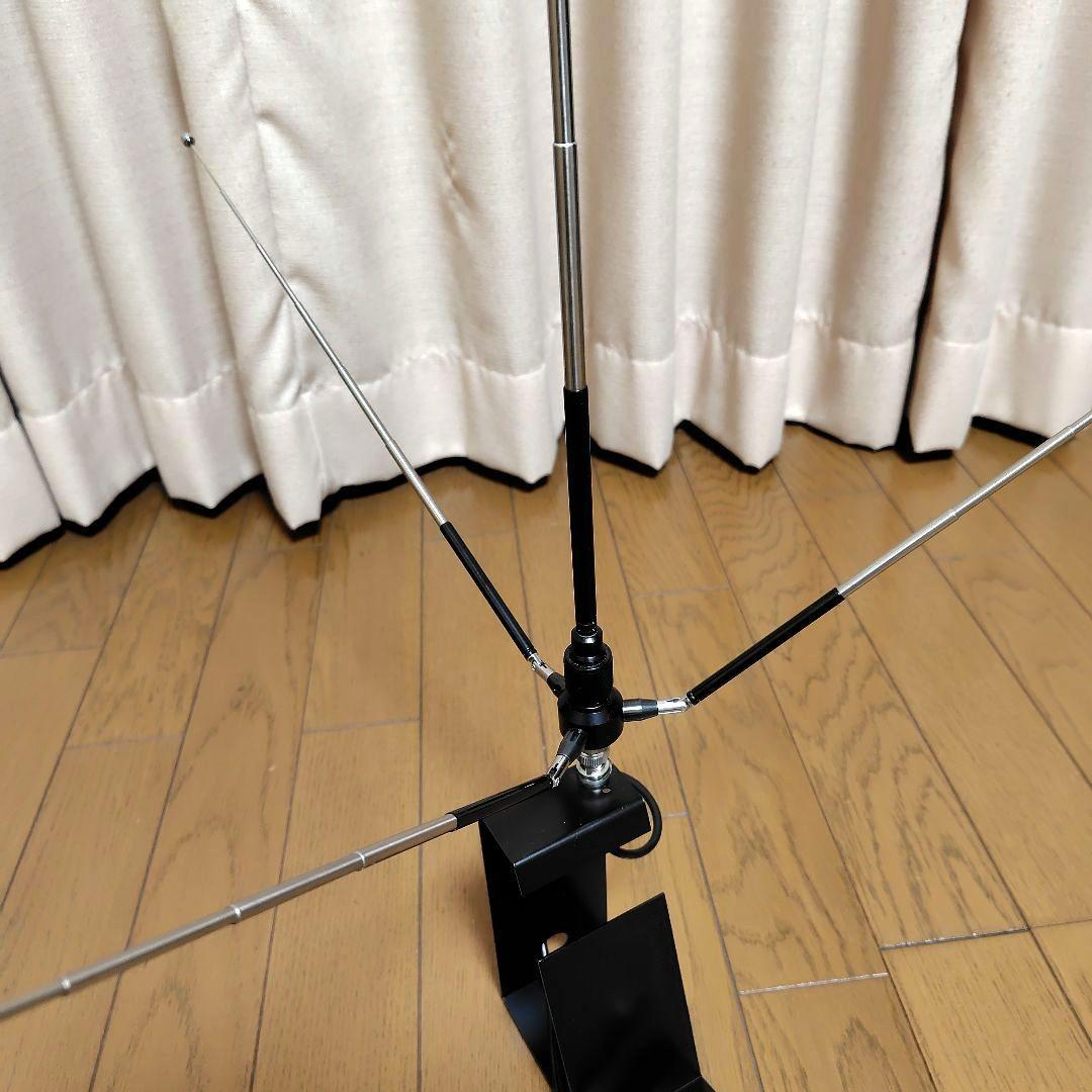 広帯域受信　高感度ハンディアンテナ　AZ-IH 受信機台　JEC社製 絶版品