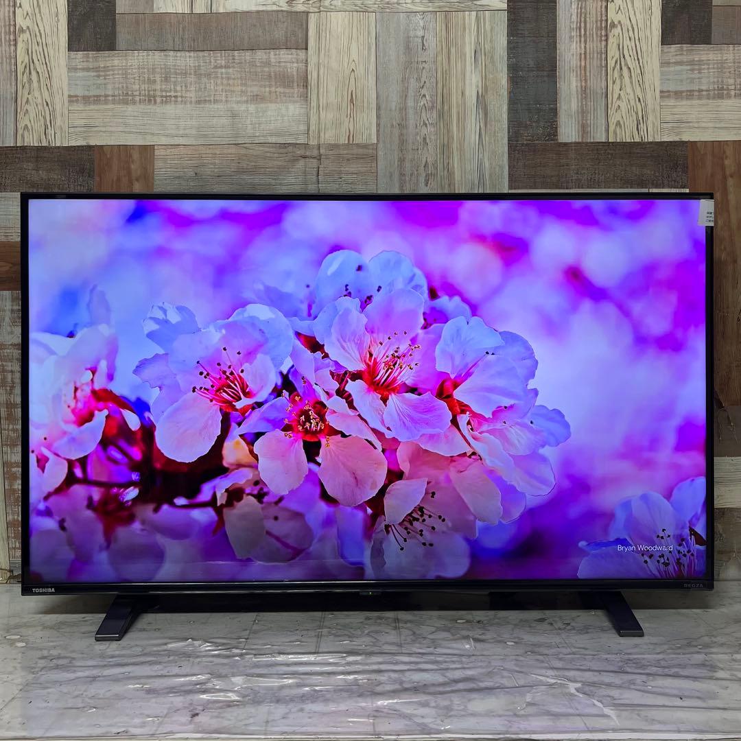 即日受渡❣️全国送料込3年前購入東芝43型4Kチューナー内蔵テレビネット動画可能