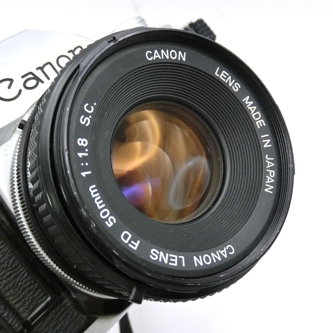 B　キャノン　Canon　AE-1　50ｍｍF1.8　フィルムカメラ　レンズ