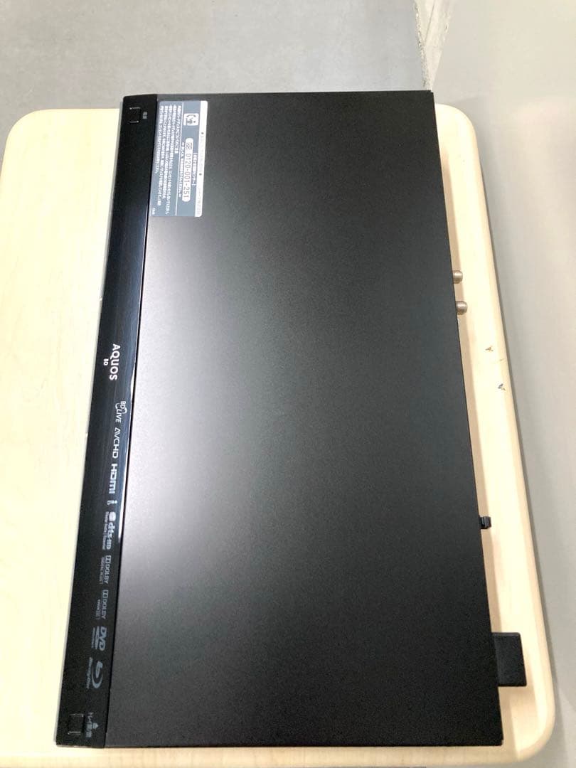 めっちゃ綺麗　シャープ　AQUOS ブルーレイ　BD-HDW 75