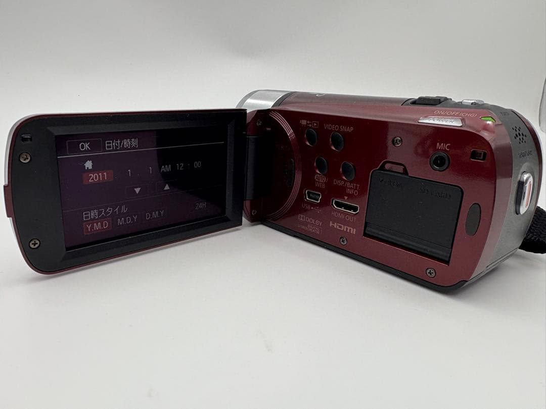 【美品】Canon iVIS HF R21 RED カメラケース付き