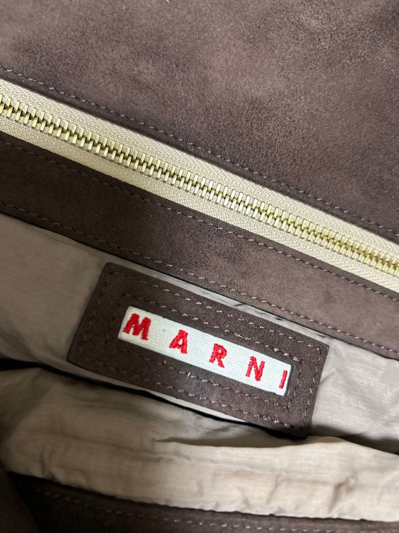 ★美品★MARNI スエードショルダーバッグ