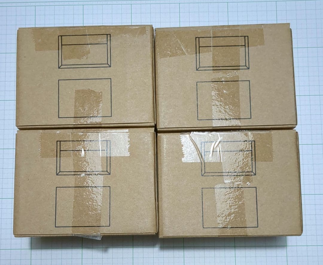 無印良品　壁に付けられる家具　ポケット　ウォールナット　4個