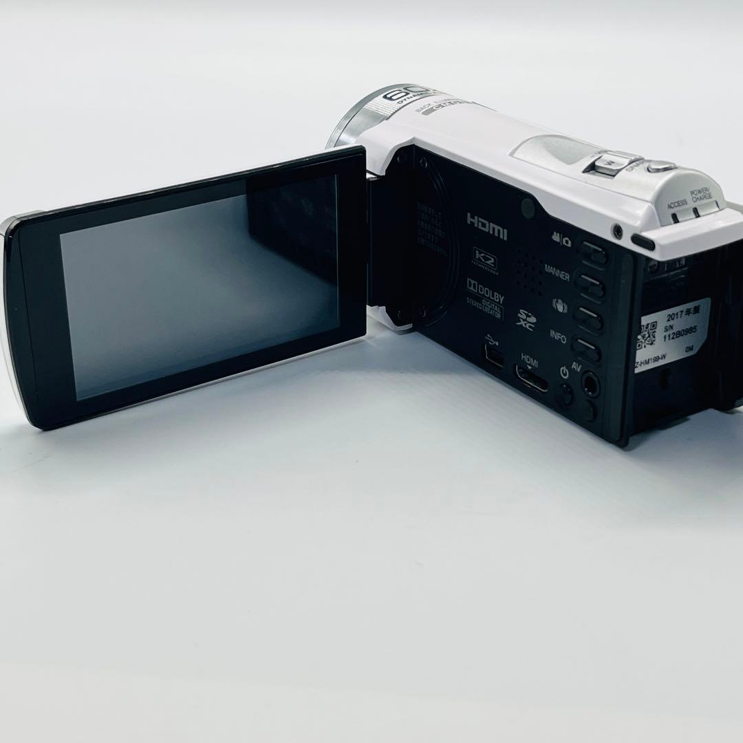 極美品　GZ-HM199-W JVC ビデオカメラ　ほぼ未使用品