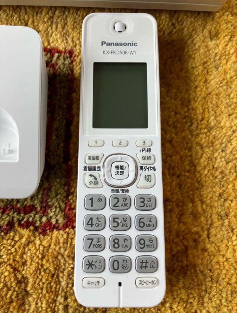 ✳︎美品✳︎子機付きパナソニック 家庭用ファックス電話機 KX-PD604DL