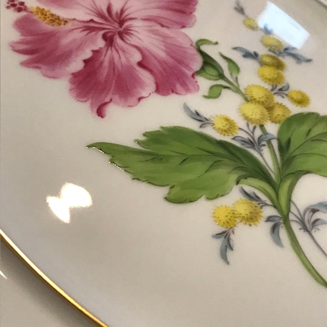 【未使用】マイセン　プラーク　マンスリーフラワー　ハイビスカス