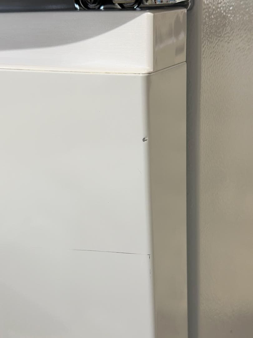 やや訳アリ■アマダナ 2ドア冷蔵庫 154L AT-RF150-WH 白 右開き