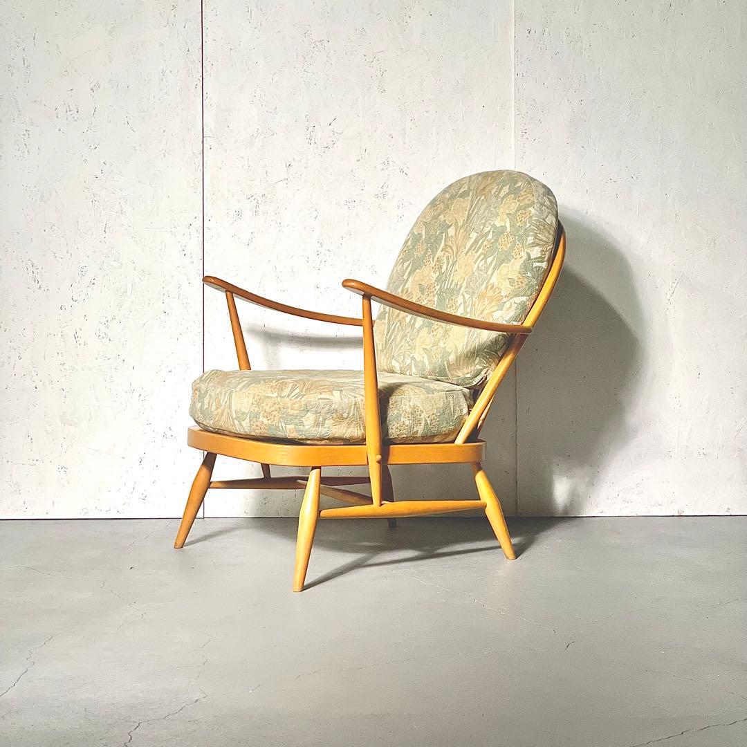 ERCOL シングルソファ　アーコール　イージーチェア　(2)