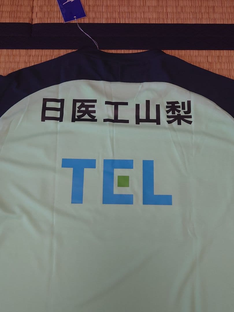 2025年 ヴァンフォーレ甲府 半袖 トレーニングシャツ 2XLサイズ