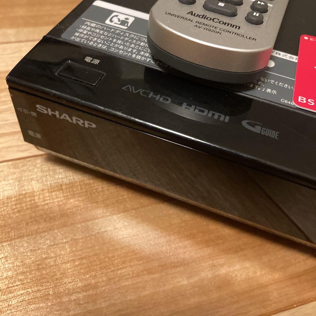 SHARP ブルーレイプレイヤー