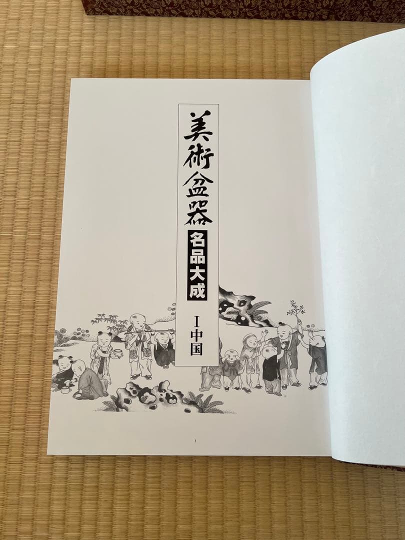 【美品・函付】美術盆器名品大成 中国編／日本編 全2冊｜大型本・盆栽資料