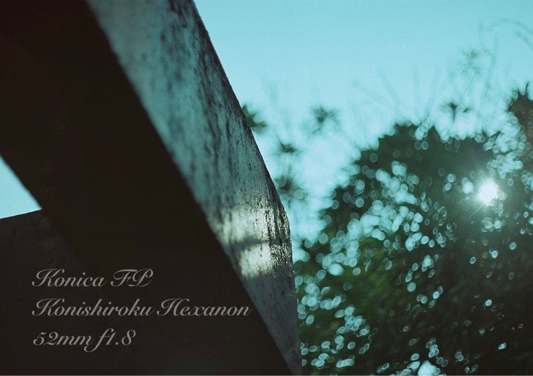 ★konica fp+hexanonレンズ★希少！超美品＊完動品★保証付