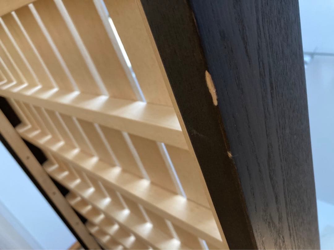 【東京都・直接引き渡し希望】無印良品　シングルベッドフレーム　ブラウン　おしゃれ