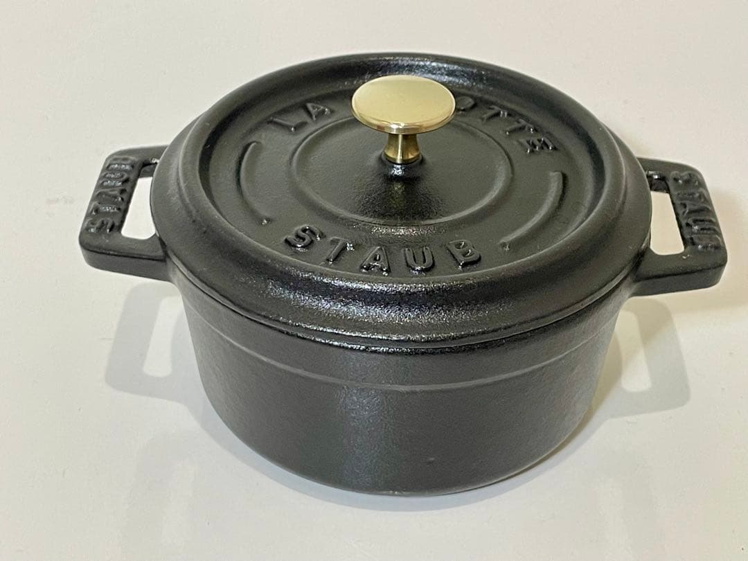 STAUB ミニココット　3個＋スタンドセット
