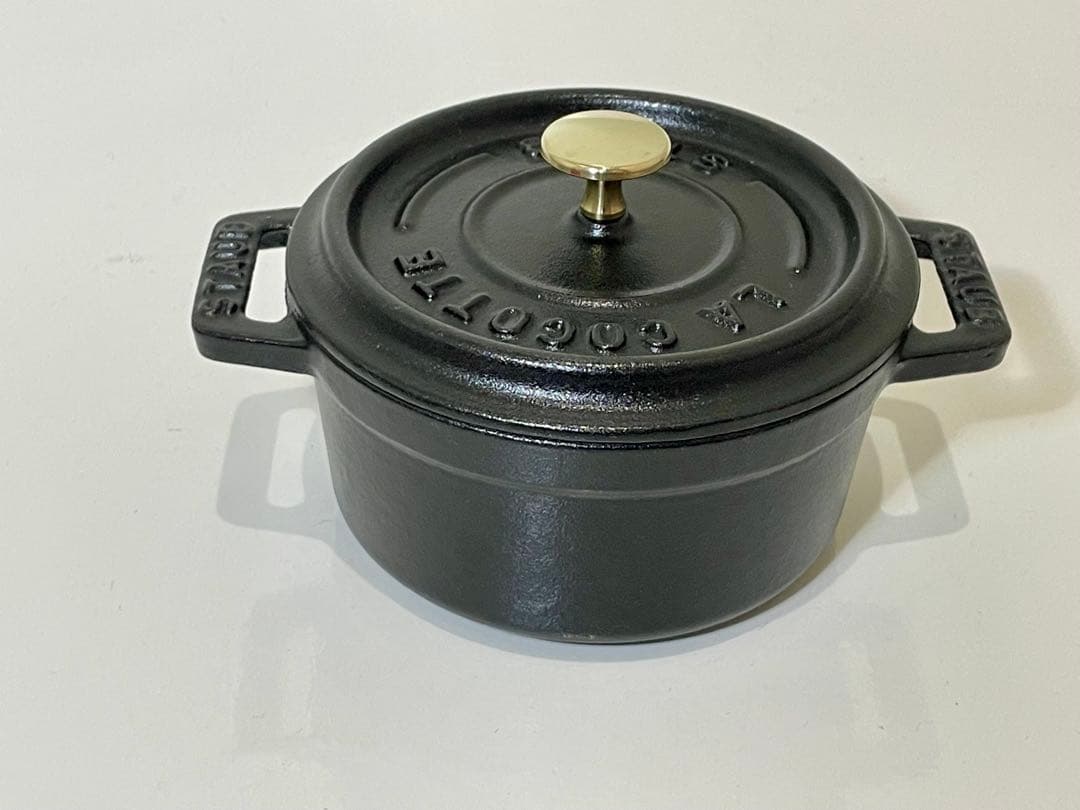 STAUB ミニココット　3個＋スタンドセット