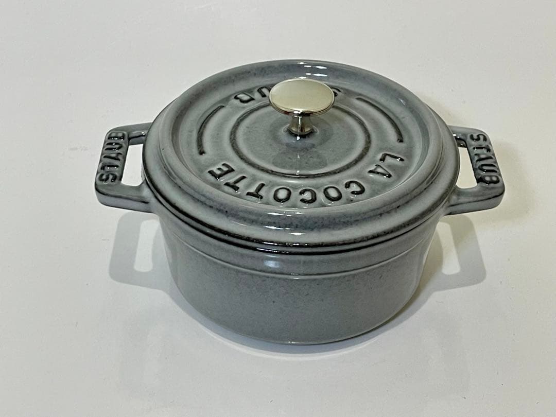 STAUB ミニココット　3個＋スタンドセット