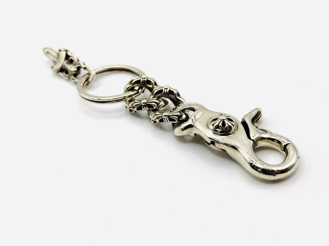 希少 【CHROME HEARTS クロムハーツ】ショート キーチェーン シ