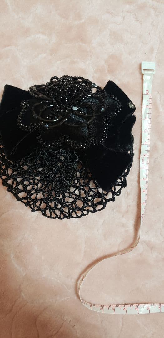 レア　アレクサンドルドゥパリ　リボン　お団子ネット