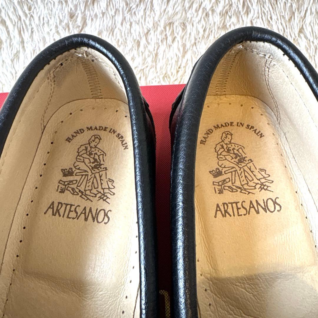 【北欧、暮らしの道具店】ARTESANOS アルテサノス ローファー 38