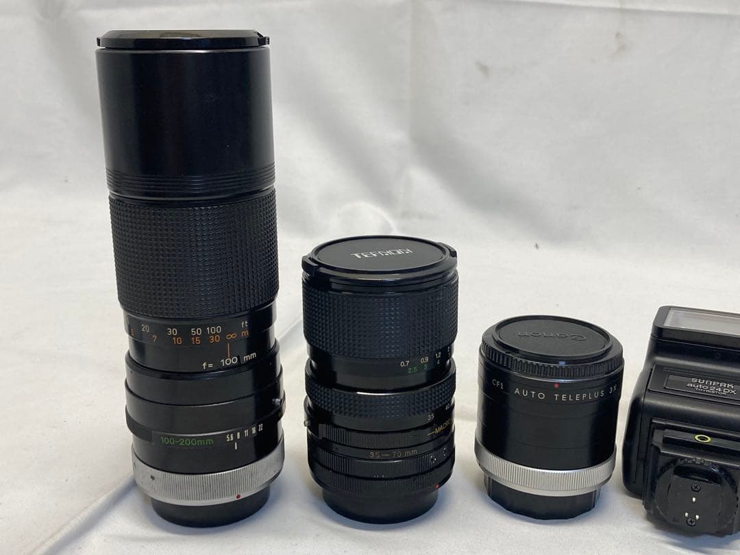 CANON キヤノン　AE-1 PROGRAM レンズセット　フィルムカメラ