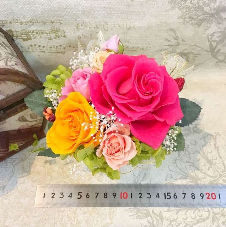 お支払い済 kanae様ご確認用♪プリザーブドフラワー アレンジ オーダー