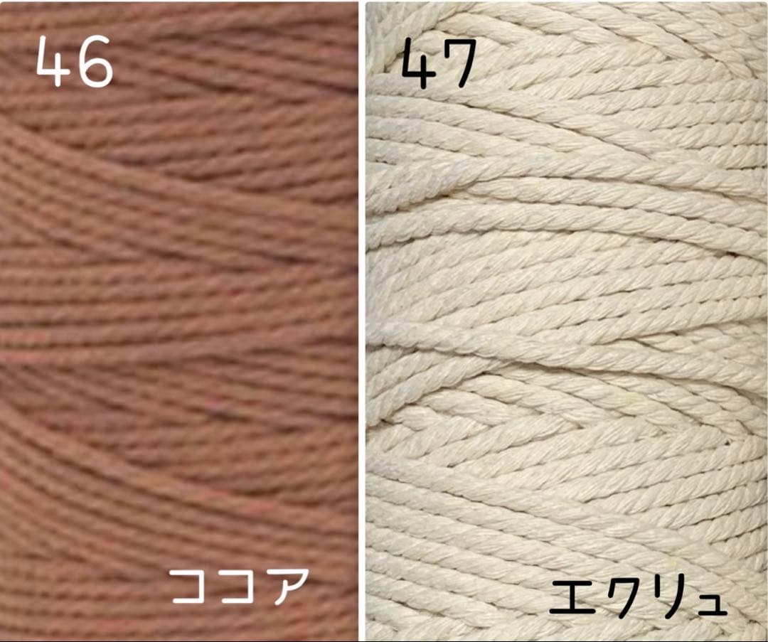 マクラメ フラワー ハートリング ハンドストラップ キーホルダー A4-19