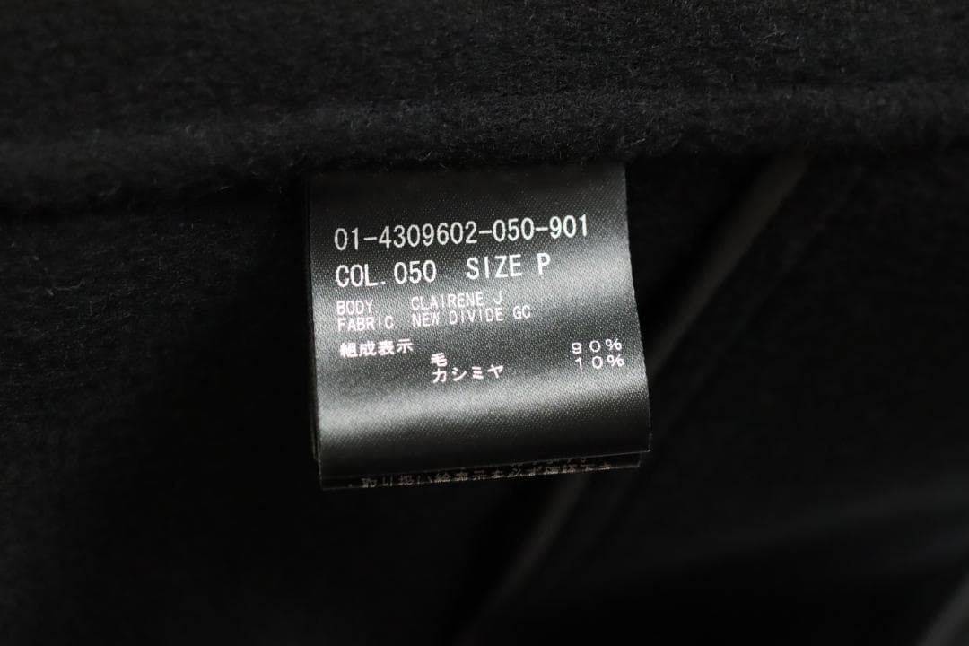 Theory 24AW　New Divide ジャケット コート 黒　P