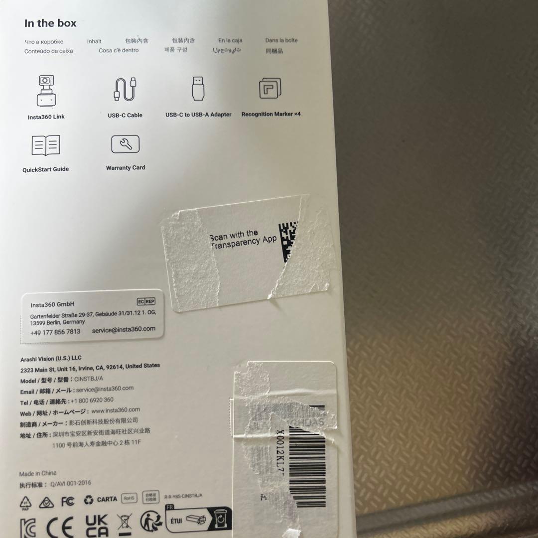 insta360Link 4K 中古品