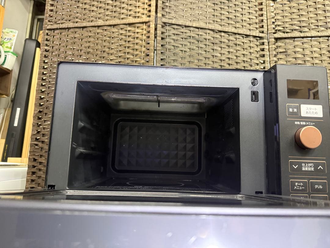 【洗浄消毒作業済】ヤマゼン　オーブンレンジ　電子レンジ　YRP-F180V
