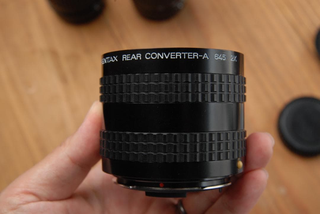 PENTAX645 80-160mm f4.5+200mm f4+リアコン付き