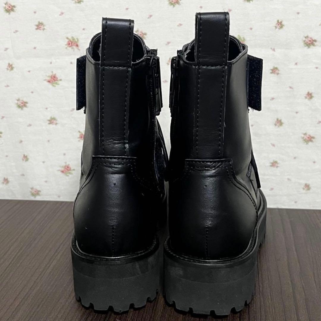 zucca レースアップベルトブーツ ブラック Mサイズ レザー ブーツ