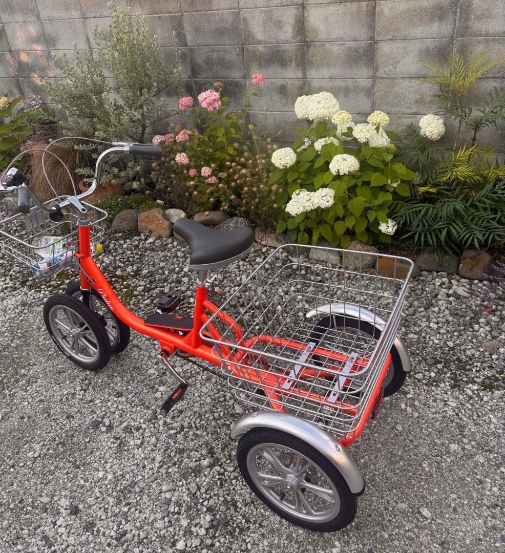 三輪自転車 14インチ オレンジ