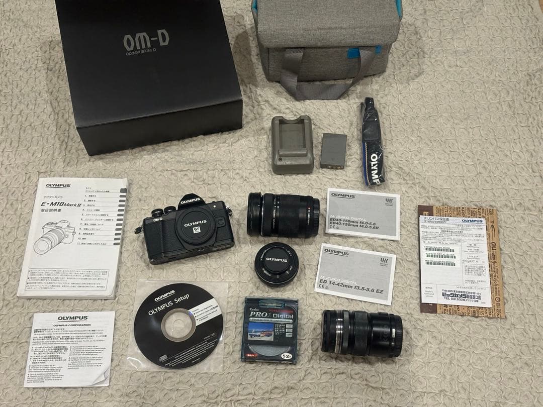OLYMPUS om-d e-m10 mark ii レンズ3個セット