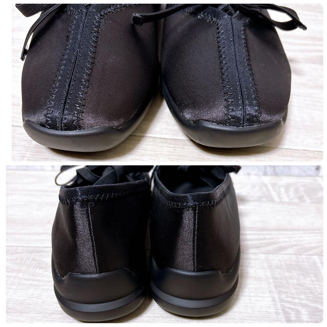 未使用級【LE TALON】 ルタロン （23cm） Lダブルリボン バレリーナ