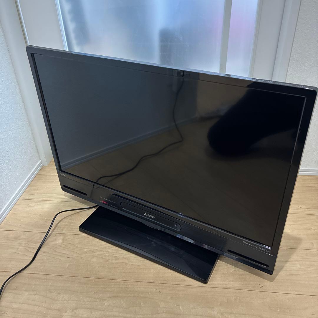 美品 三菱 32V型LED液晶テレビ 1TB HDD内蔵 BDレコーダー録画可能
