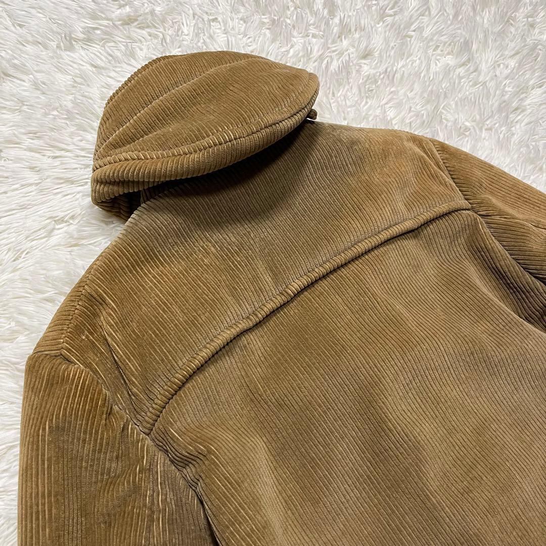大きめ✨英国製✨グローバーオール　コーデュロイダッフルコート　L相当