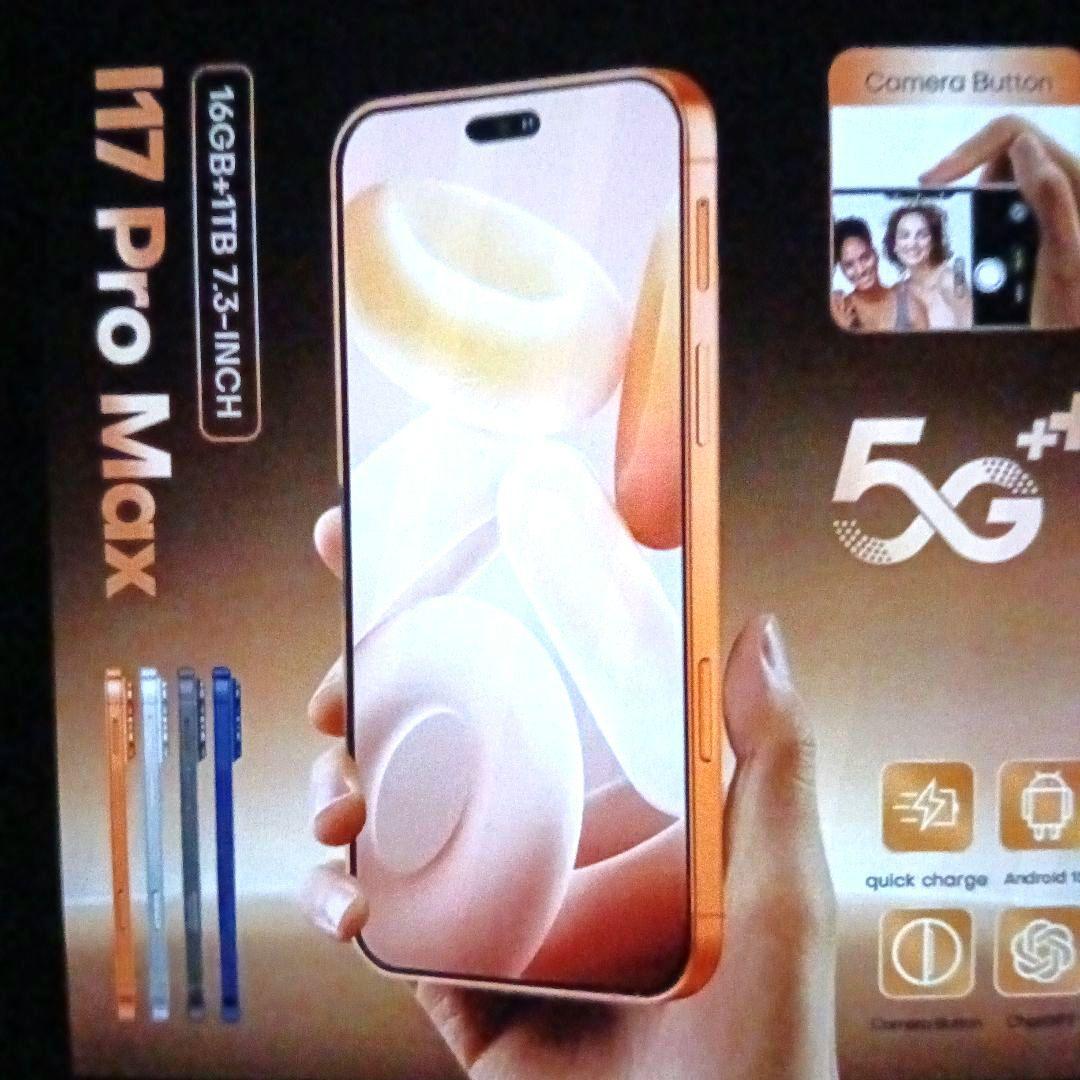 週末セール 117 Pro Max 6.7インチ 1TB 5Gスマートフォン