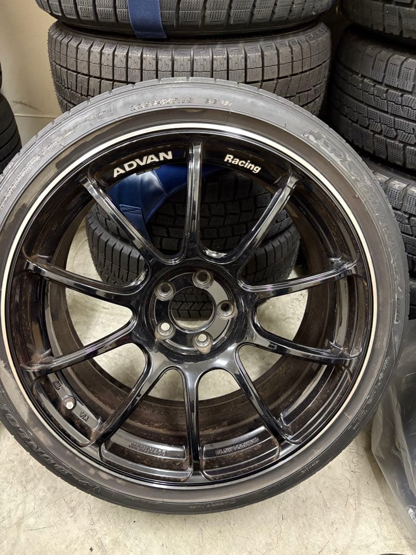 ADVAN 18インチ RZⅡ PCD100 アドバン　8.5J 9J