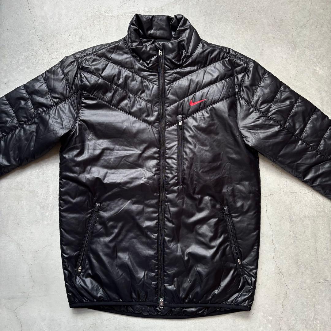 NIKE GOLF ナイキゴルフ 中綿ダブルジップジャケット ゴルフ M 黒