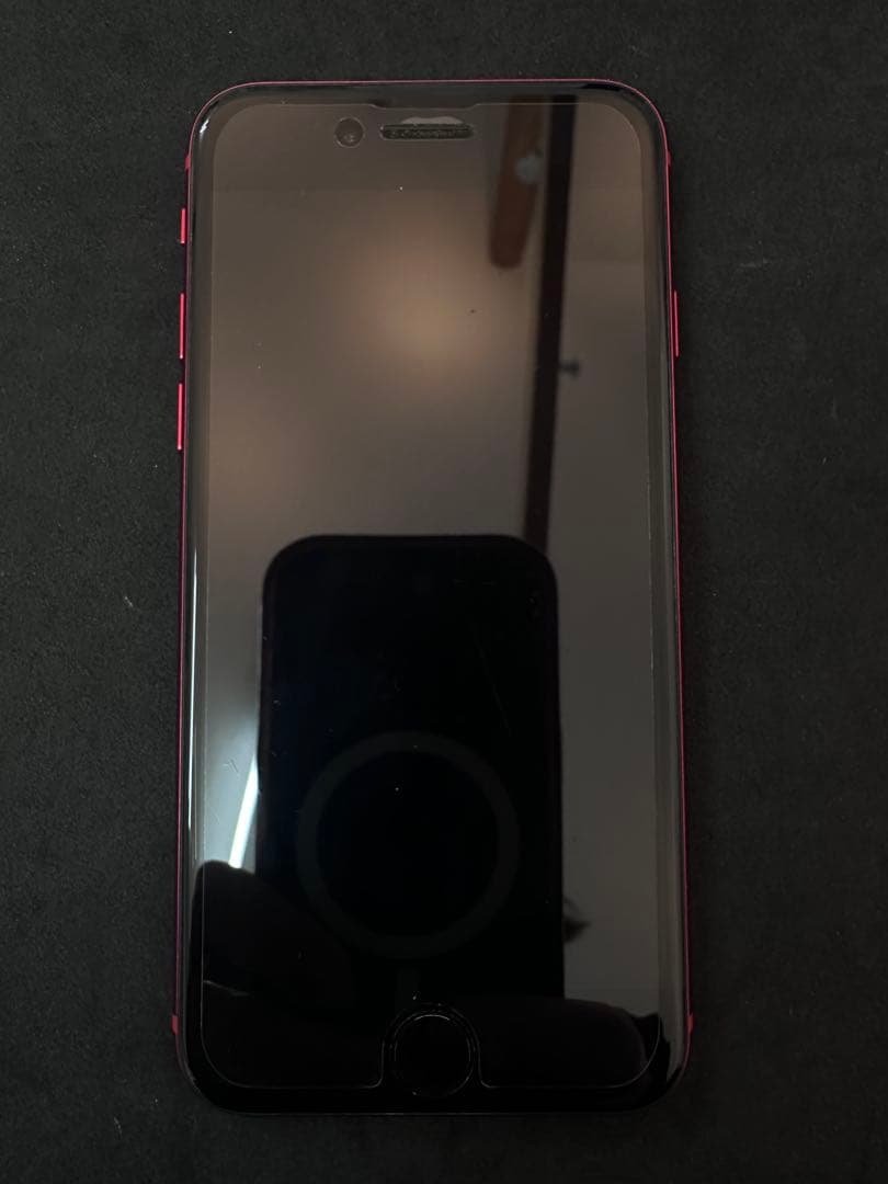 【美品】iPhoneSE 64GB 第2世代 レッド 最大容量91%